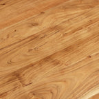 Mesa de centro de madera maciza de acacia 80x80x40 cm