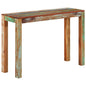 Mesa consola de madera de mango rugosa 110x35x76 cm