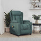 Sillón de masaje cuero sintético marrón