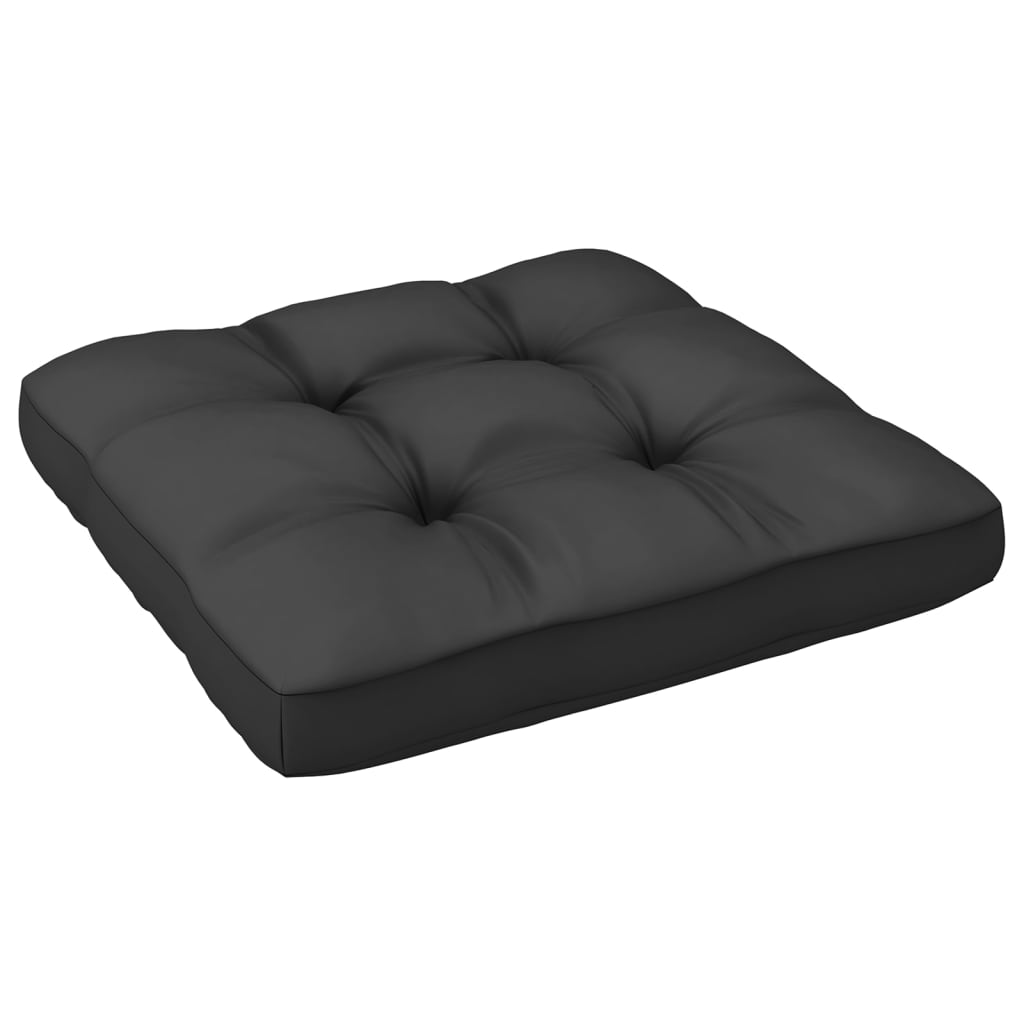 Juego de muebles de jardín 5 pzas y cojines madera maciza pino