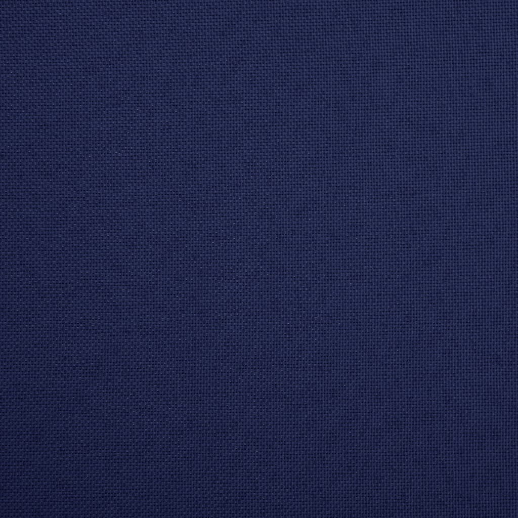 Taburete con almacenaje plegable lino sintético azul