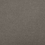 Taburete de almacenaje plegable 2 uds lino sintético gris taupe