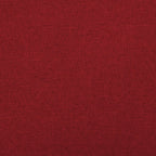 Banco almacenaje plegable lino sintético rojo tinto 76x38x38 cm