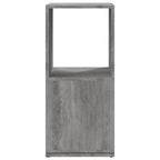 Armario giratorio aglomerado gris hormigón 34,5x34,5x75,5 cm
