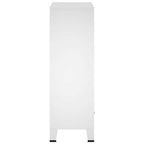 Armario industrial acero blanco 67x35x107 cm
