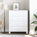 Cajoner industrial de metal blanca 78x40x93 cm
