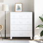Cajoner industrial de metal blanca 78x40x93 cm