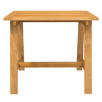 Juego de comedor de jardín 3 piezas madera maciza de acacia