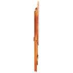 Set de comedor de jardín plegable 3 pzas madera eucalipto