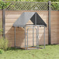 Perrera de exterior con techo 100x100x125 cm