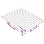 Recambio de láminas de cama con 17 láminas (100 x 200 cm)