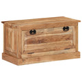 Zapatero madera de acacia maciza 85x40x45 cm