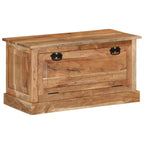 Zapatero madera de acacia maciza 85x40x45 cm