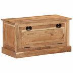 Zapatero madera de acacia maciza 85x40x45 cm