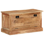 Zapatero madera de acacia maciza 85x40x45 cm