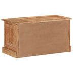 Zapatero madera de acacia maciza 85x40x45 cm