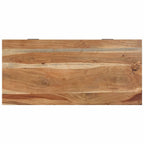 Zapatero madera de acacia maciza 85x40x45 cm