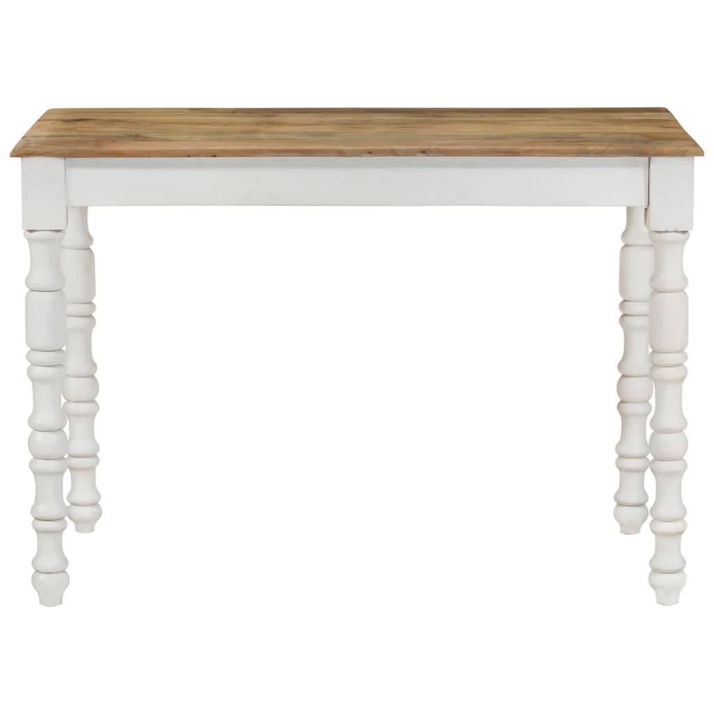 Mesa de comedor madera maciza de mango 110x60x76 cm