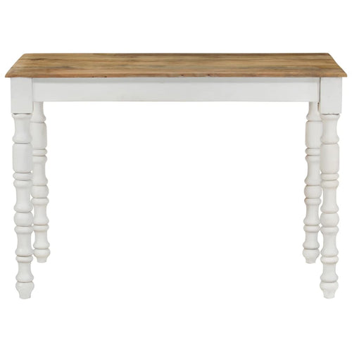 Solid mango wood dining table 110x60x76 cm