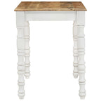 Mesa de comedor madera maciza de mango 110x60x76 cm