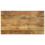 Mesa de comedor madera maciza de mango 110x60x76 cm