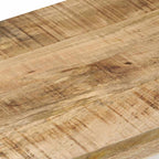 Mueble de TV madera maciza de mango 110x30x40 cm