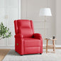 Sillón de masaje cuero sintético marrón