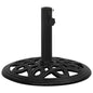 Base de guarda-sol em ferro fundido 12 kg 48 cm