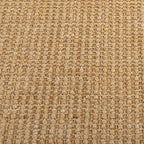 Alfombra de sisal natural 100x100 cm