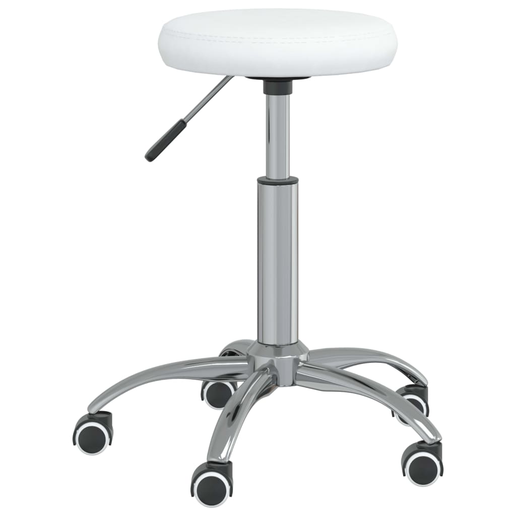 Silla de comedor cuero sintético negra