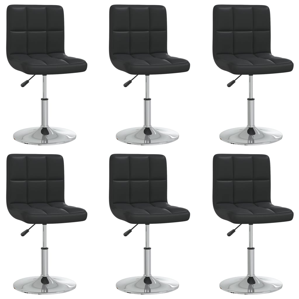 Cadeiras de sala de jantar 2 unidades couro sintético branco