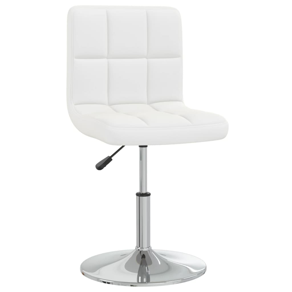 Silla de comedor cuero sintético negra