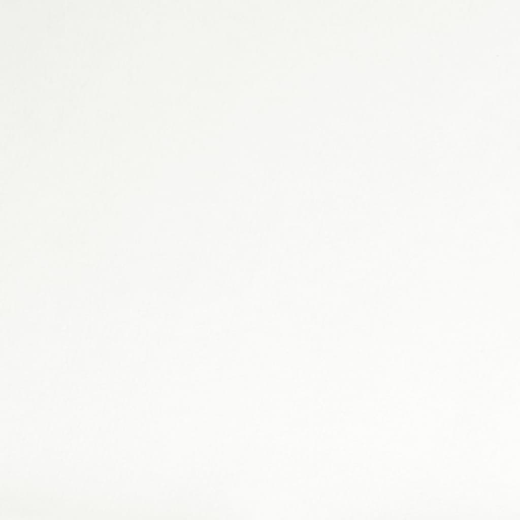 Silla de comedor giratoria cuero sintético blanco