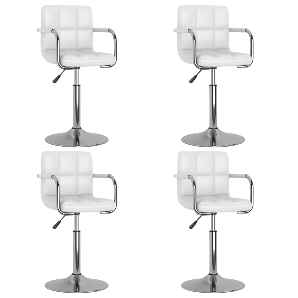 Sillas de comedor giratorias 2 unidades tela amarillo