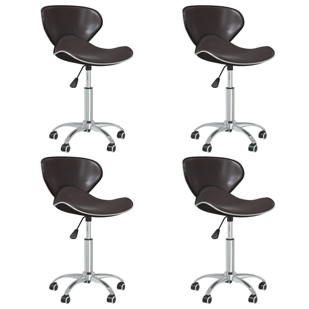 Sillas de comedor giratorias 2 uds de terciopelo verde claro