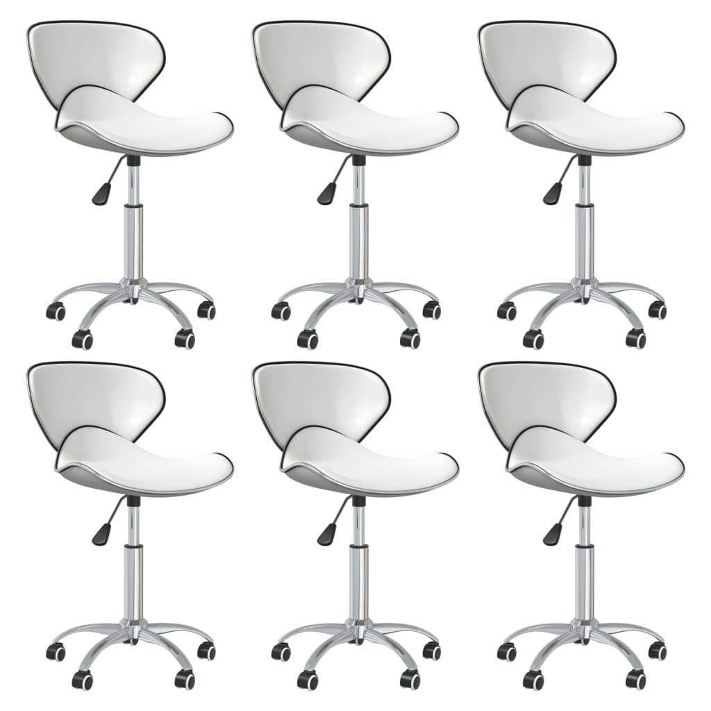 Sillas de comedor giratorias 2 uds de terciopelo verde claro
