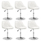 Dining Chairs 2 pcs Faux Leather White