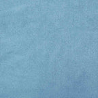 Hocker redondo azul claro terciopelo