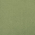 Hocker de almacenaje redondo verde mostaza terciopelo 31 x 37 cm