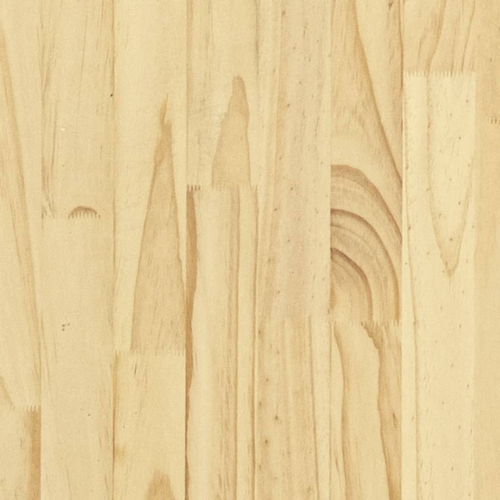 Mueble de TV de madera maciza de pino 110x30x33,5 cm