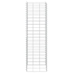 Arriates de gaviones 3 unidades hierro 30x30x100 cm