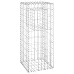 Cesta poste de gaviones de hierro 40x40x100 cm
