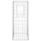 Cesta poste de gaviones de hierro 40x40x100 cm