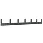 Cesta de gaviones forma de U 2 postes de hierro 140x20x100 cm