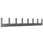 Cesta de gaviones forma de U 2 postes de hierro 140x20x100 cm