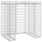 Muro de gaviones para contenedor de basura hierro 110x91x120 cm