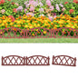 Garden edging 17 pcs PP white 10 m