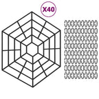 Protecciones para estanques 40 uds polipropileno negro