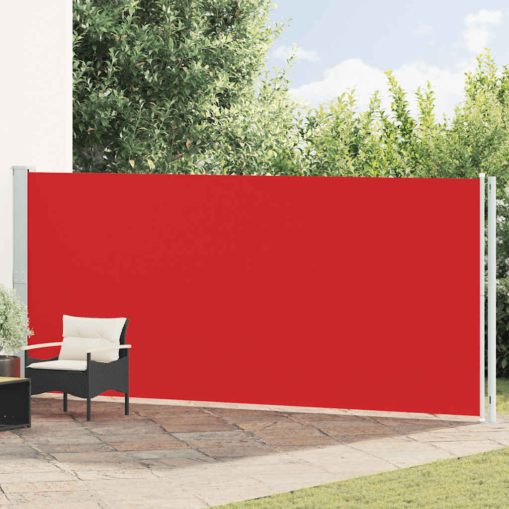Blue Retractable Garden Side Awning 100x300 cm