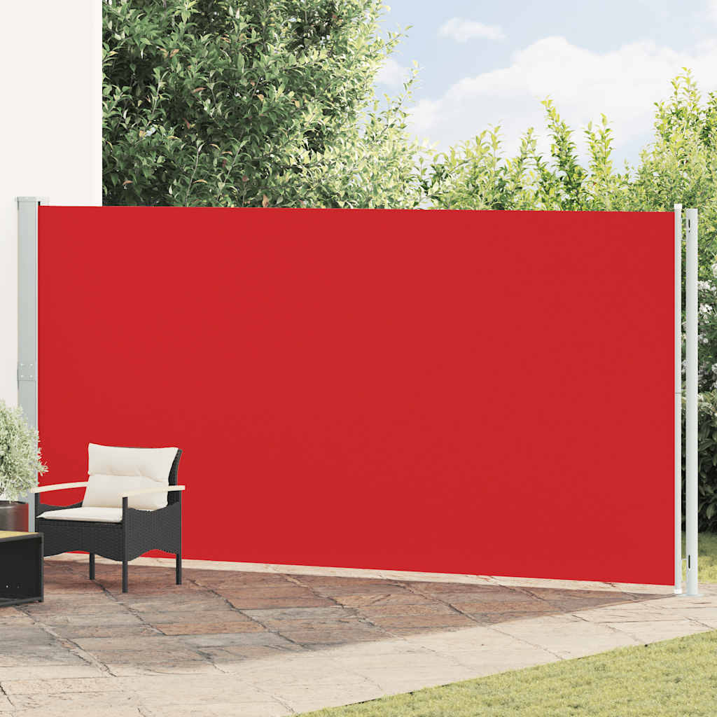 Blue Retractable Garden Side Awning 100x300 cm